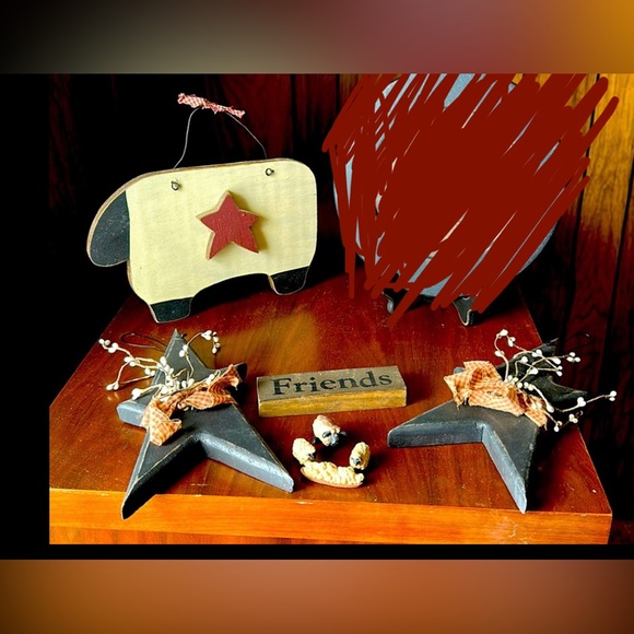 Other - primitive decor bundle super cheap